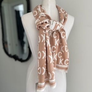 Kenneth Cole REACTION Signature Logo Scarf NWT